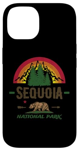 Design, inspiriert von Wanderern, Wanderern und Wanderern im Sequoia-Nationalpark in der Sierra Hülle für iPhone 14 von ENDU Designs - Hiker Backpacker Inspired Apparel