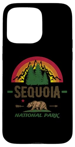 Design, inspiriert von Wanderern, Wanderern und Wanderern im Sequoia-Nationalpark in der Sierra Hülle für iPhone 15 Pro Max von ENDU Designs - Hiker Backpacker Inspired Apparel