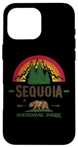 Design, inspiriert von Wanderern, Wanderern und Wanderern im Sequoia-Nationalpark in der Sierra Hülle für iPhone 16 Pro Max von ENDU Designs - Hiker Backpacker Inspired Apparel
