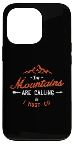 Die Berge rufen... Backpacker Hiker Inspired Design Hülle für iPhone 13 Pro von ENDU Designs - Hiker Backpacker Inspired Apparel