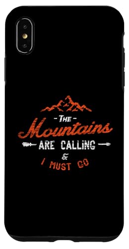 Die Berge rufen... Backpacker Hiker Inspired Design Hülle für iPhone XS Max von ENDU Designs - Hiker Backpacker Inspired Apparel