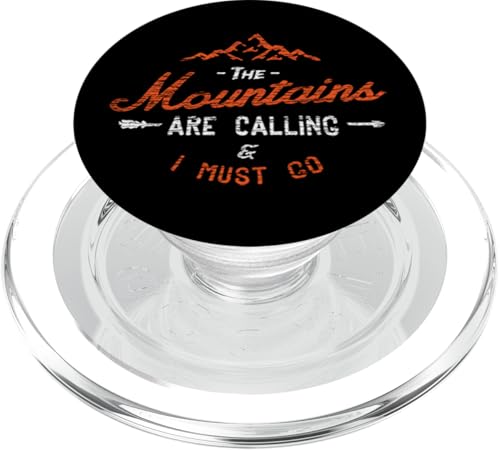 Die Berge rufen... Backpacker Hiker Inspired Design PopSockets PopGrip für MagSafe Die Berge rufen... Backpacker Hiker Inspired Design PopSockets PopGrip für MagSafe von ENDU Designs - Hiker Backpacker Inspired Apparel
