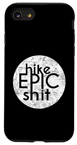HIKE EPIC SH-T — JMT PCT AT CDT — Von Rucksacktouristen inspiriert von Wanderern Hülle für iPhone SE (2020) / 7 / 8 von ENDU Designs - Hiker Backpacker Inspired Apparel