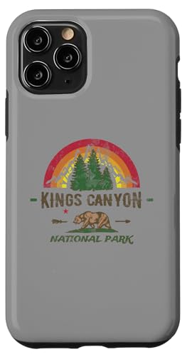 Kings Canyon, Kalifornien – Nationalpark inspiriertes Design Hülle für iPhone 11 Pro von ENDU Designs - Hiker Backpacker Inspired Apparel