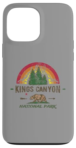 Kings Canyon, Kalifornien – Nationalpark inspiriertes Design Hülle für iPhone 13 Pro Max von ENDU Designs - Hiker Backpacker Inspired Apparel
