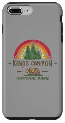 Kings Canyon, Kalifornien – Nationalpark inspiriertes Design Hülle für iPhone 7 Plus/8 Plus von ENDU Designs - Hiker Backpacker Inspired Apparel