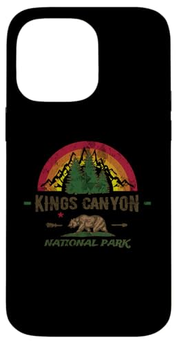 Kings Canyon National Park, inspiriert von Naturwanderern und Rucksacktouristen Hülle für iPhone 14 Pro Max von ENDU Designs - Hiker Backpacker Inspired Apparel