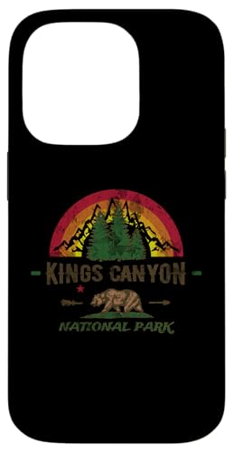 Kings Canyon National Park, inspiriert von Naturwanderern und Rucksacktouristen Hülle für iPhone 14 Pro von ENDU Designs - Hiker Backpacker Inspired Apparel