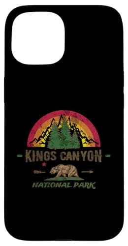 Kings Canyon National Park — inspiriert von Rucksacktouristen Hülle für iPhone 15 von ENDU Designs - Hiker Backpacker Inspired Apparel