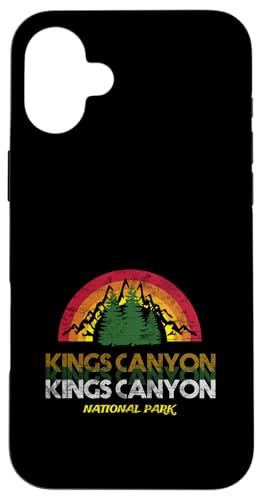 Kings Canyon National Park — inspiriert von Rucksacktouristen Hülle für iPhone 16 Plus von ENDU Designs - Hiker Backpacker Inspired Apparel