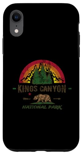 Kings Canyon National Park — inspiriert von Rucksacktouristen Hülle für iPhone XR von ENDU Designs - Hiker Backpacker Inspired Apparel