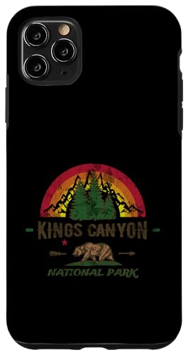 Kings-Canyon-Nationalpark - Rucksacktouristen, Wanderer, Sierra Nevada Hülle für iPhone 11 Pro Max von ENDU Designs - Hiker Backpacker Inspired Apparel