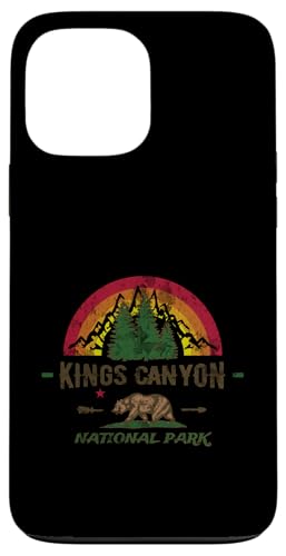 Kings-Canyon-Nationalpark - Rucksacktouristen, Wanderer, Sierra Nevada Hülle für iPhone 13 Pro Max von ENDU Designs - Hiker Backpacker Inspired Apparel
