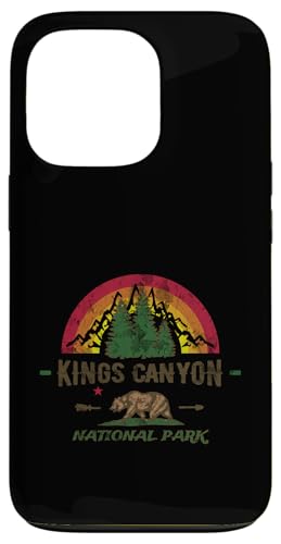 Kings-Canyon-Nationalpark - Rucksacktouristen, Wanderer, Sierra Nevada Hülle für iPhone 13 Pro von ENDU Designs - Hiker Backpacker Inspired Apparel