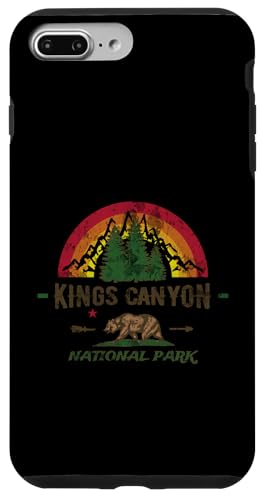Kings-Canyon-Nationalpark - Rucksacktouristen, Wanderer, Sierra Nevada Hülle für iPhone 7 Plus/8 Plus von ENDU Designs - Hiker Backpacker Inspired Apparel