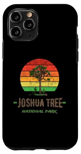 Vom Joshua Tree Nationalpark, vom Wanderer bei Sonnenuntergang in der Wüste inspiriert Hülle für iPhone 11 Pro von ENDU Designs - Hiker Backpacker Inspired Apparel