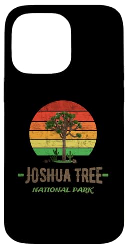 Vom Joshua Tree Nationalpark, vom Wanderer bei Sonnenuntergang in der Wüste inspiriert Hülle für iPhone 14 Pro Max von ENDU Designs - Hiker Backpacker Inspired Apparel
