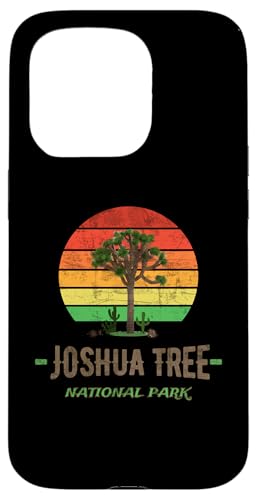 Vom Joshua Tree Nationalpark, vom Wanderer bei Sonnenuntergang in der Wüste inspiriert Hülle für iPhone 15 Pro von ENDU Designs - Hiker Backpacker Inspired Apparel