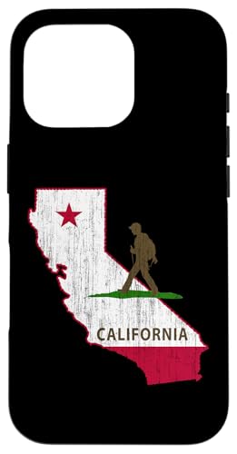 Wandern Kalifornien Backcountry Hiker Backpacker Hiker Inspired Hülle für iPhone 16 Pro von ENDU Designs - Hiker Backpacker Inspired Apparel
