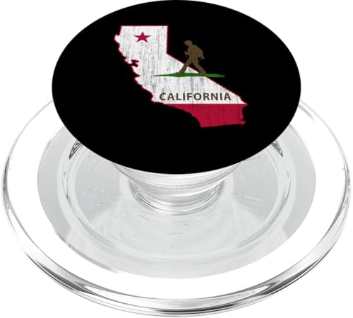 Wandern Kalifornien Backcountry Hiker Backpacker Hiker Inspired PopSockets PopGrip für MagSafe Wandern Kalifornien Backcountry Hiker Backpacker Hiker Inspired PopSockets PopGrip für MagSafe von ENDU Designs - Hiker Backpacker Inspired Apparel