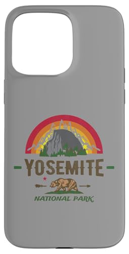 Yosemite National Park – Half Dome Hiking Hiker Inspired Hülle für iPhone 15 Pro Max von ENDU Designs - Hiker Backpacker Inspired Apparel