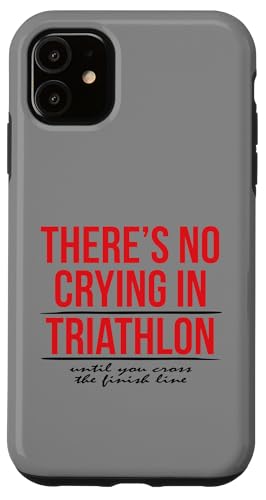 Beim Triathlon wird nicht geweint - Cheering Sherpa Support Hülle für iPhone 11 Beim Triathlon wird nicht geweint - Cheering Sherpa Support Hülle für iPhone 11 von ENDU Designs - Triathlon Inspired Apparel