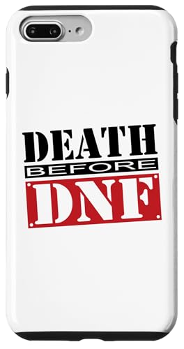 DEATH BEFORE DNF — Ausdauersportler-Triathlet inspiriert Hülle für iPhone 7 Plus/8 Plus DEATH BEFORE DNF — Ausdauersportler-Triathlet inspiriert Hülle für iPhone 7 Plus/8 Plus von ENDU Designs - Triathlon Inspired Apparel