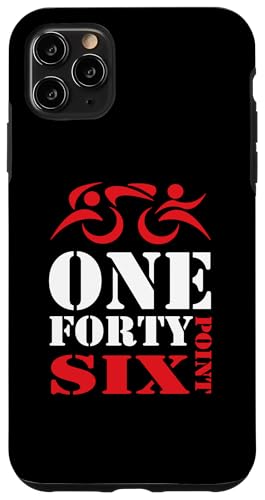 DONE FORTY point SIX - Full Iron Distance Triathlon Hülle für iPhone 11 Pro Max von ENDU Designs - Triathlon Inspired Apparel