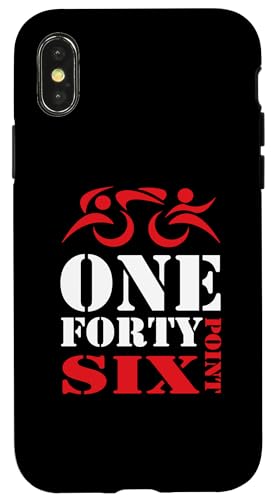 DONE FORTY point SIX - Full Iron Distance Triathlon Hülle für iPhone X/XS DONE FORTY point SIX - Full Iron Distance Triathlon Hülle für iPhone X/XS von ENDU Designs - Triathlon Inspired Apparel