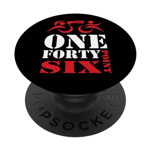 DONE FORTY point SIX - Full Iron Distance Triathlon PopSockets Klebender PopGrip DONE FORTY point SIX - Full Iron Distance Triathlon PopSockets Klebender PopGrip von ENDU Designs - Triathlon Inspired Apparel