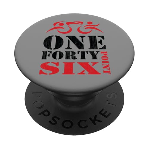 DONE FORTY point SIX - Full Iron Distance Triathlon PopSockets Klebender PopGrip DONE FORTY point SIX - Full Iron Distance Triathlon PopSockets Klebender PopGrip von ENDU Designs - Triathlon Inspired Apparel