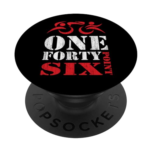 DONE FORTY point SIX - Full Iron Distance Triathlon PopSockets Klebender PopGrip DONE FORTY point SIX - Full Iron Distance Triathlon PopSockets Klebender PopGrip von ENDU Designs - Triathlon Inspired Apparel