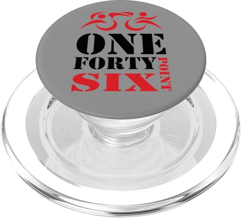 DONE FORTY point SIX - Full Iron Distance Triathlon PopSockets PopGrip für MagSafe DONE FORTY point SIX - Full Iron Distance Triathlon PopSockets PopGrip für MagSafe von ENDU Designs - Triathlon Inspired Apparel
