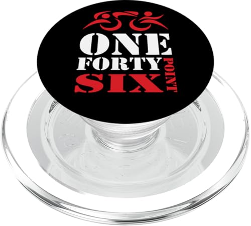 DONE FORTY point SIX - Full Iron Distance Triathlon PopSockets PopGrip für MagSafe DONE FORTY point SIX - Full Iron Distance Triathlon PopSockets PopGrip für MagSafe von ENDU Designs - Triathlon Inspired Apparel