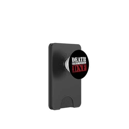 Death Before DNF – Triathlon Endurance Athlete Inspired PopSockets PopWallet für MagSafe Death Before DNF – Triathlon Endurance Athlete Inspired PopSockets PopWallet für MagSafe von ENDU Designs - Triathlon Inspired Apparel