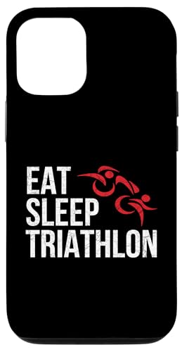 EAT SLEEP TRI Swim Bike Run – Triathlet Triathlon inspiriert Hülle für iPhone 12/12 Pro EAT SLEEP TRI Swim Bike Run – Triathlet Triathlon inspiriert Hülle für iPhone 12/12 Pro von ENDU Designs - Triathlon Inspired Apparel