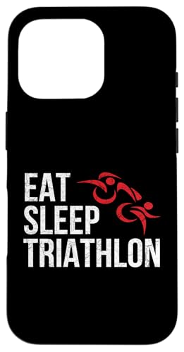 EAT SLEEP TRI Swim Bike Run – Triathlet Triathlon inspiriert Hülle für iPhone 16 Pro EAT SLEEP TRI Swim Bike Run – Triathlet Triathlon inspiriert Hülle für iPhone 16 Pro von ENDU Designs - Triathlon Inspired Apparel