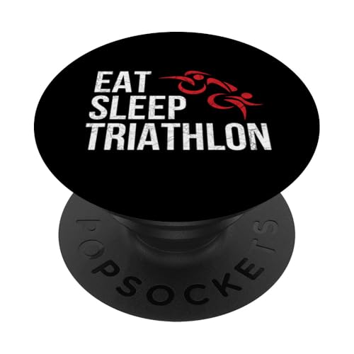 EAT SLEEP TRI Swim Bike Run – Triathlet Triathlon inspiriert PopSockets Klebender PopGrip EAT SLEEP TRI Swim Bike Run – Triathlet Triathlon inspiriert PopSockets Klebender PopGrip von ENDU Designs - Triathlon Inspired Apparel