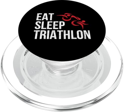 EAT SLEEP TRI Swim Bike Run – Triathlet Triathlon inspiriert PopSockets PopGrip für MagSafe EAT SLEEP TRI Swim Bike Run – Triathlet Triathlon inspiriert PopSockets PopGrip für MagSafe von ENDU Designs - Triathlon Inspired Apparel