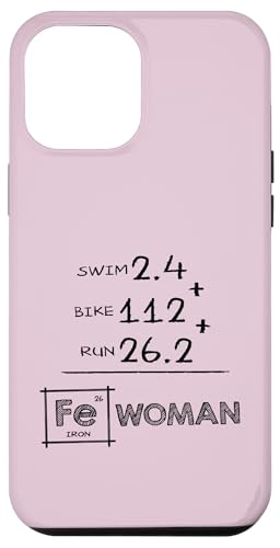 FE (Eisen) Chemie FRAU Triathlon 140,6 Eisendistanz Hülle für iPhone 12 Pro Max von ENDU Designs - Triathlon Inspired Apparel
