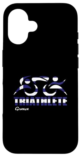 Griechenland-Flagge, Triathlon, griechisches Triathleten-inspiriertes Design Hülle für iPhone 16 Griechenland-Flagge, Triathlon, griechisches Triathleten-inspiriertes Design Hülle für iPhone 16 von ENDU Designs - Triathlon Inspired Apparel