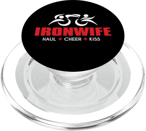 Ironwife Tri Iron Sherpa Triathlon - Haul Cheer Triathlet PopSockets PopGrip für MagSafe Ironwife Tri Iron Sherpa Triathlon - Haul Cheer Triathlet PopSockets PopGrip für MagSafe von ENDU Designs - Triathlon Inspired Apparel