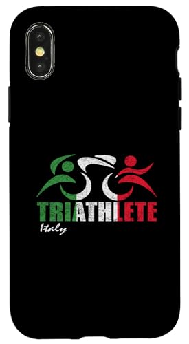Italienische Flagge, Triathlon, inspiriert von italienischen Triathleten Hülle für iPhone X/XS Italienische Flagge, Triathlon, inspiriert von italienischen Triathleten Hülle für iPhone X/XS von ENDU Designs - Triathlon Inspired Apparel