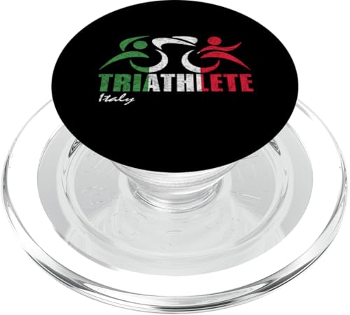 Italienische Flagge, Triathlon, inspiriert von italienischen Triathleten PopSockets PopGrip für MagSafe Italienische Flagge, Triathlon, inspiriert von italienischen Triathleten PopSockets PopGrip für MagSafe von ENDU Designs - Triathlon Inspired Apparel