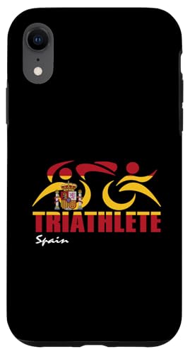 Spanische Flagge España Spanien Triathlon Triathlet inspiriert Hülle für iPhone XR Spanische Flagge España Spanien Triathlon Triathlet inspiriert Hülle für iPhone XR von ENDU Designs - Triathlon Inspired Apparel