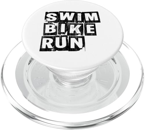 Swim Bike Run Triathlet Triathlon Passion inspiriertes Design PopSockets PopGrip für MagSafe Swim Bike Run Triathlet Triathlon Passion inspiriertes Design PopSockets PopGrip für MagSafe von ENDU Designs - Triathlon Inspired Apparel