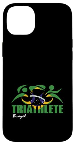 Triathlon mit brasilianischer Flagge, inspiriert von brasilianischen Triathleten Hülle für iPhone 14 Plus Triathlon mit brasilianischer Flagge, inspiriert von brasilianischen Triathleten Hülle für iPhone 14 Plus von ENDU Designs - Triathlon Inspired Apparel