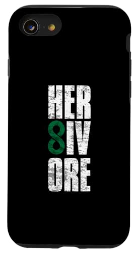 Herbivore Infinity – pflanzlich, vegan, vegetarisch inspiriert Hülle für iPhone SE (2020) / 7 / 8 von ENDU Designs - Vegan Inspired Apparel