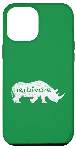 Weißes Nashorn Herbivore Eat Veg Vegan Nashorn inspiriert Hülle für iPhone 12 Pro Max Weißes Nashorn Herbivore Eat Veg Vegan Nashorn inspiriert Hülle für iPhone 12 Pro Max von ENDU Designs - Vegan Inspired Apparel