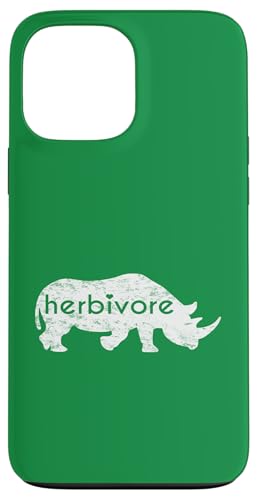 Weißes Nashorn Herbivore Eat Veg Vegan Nashorn inspiriert Hülle für iPhone 13 Pro Max Weißes Nashorn Herbivore Eat Veg Vegan Nashorn inspiriert Hülle für iPhone 13 Pro Max von ENDU Designs - Vegan Inspired Apparel